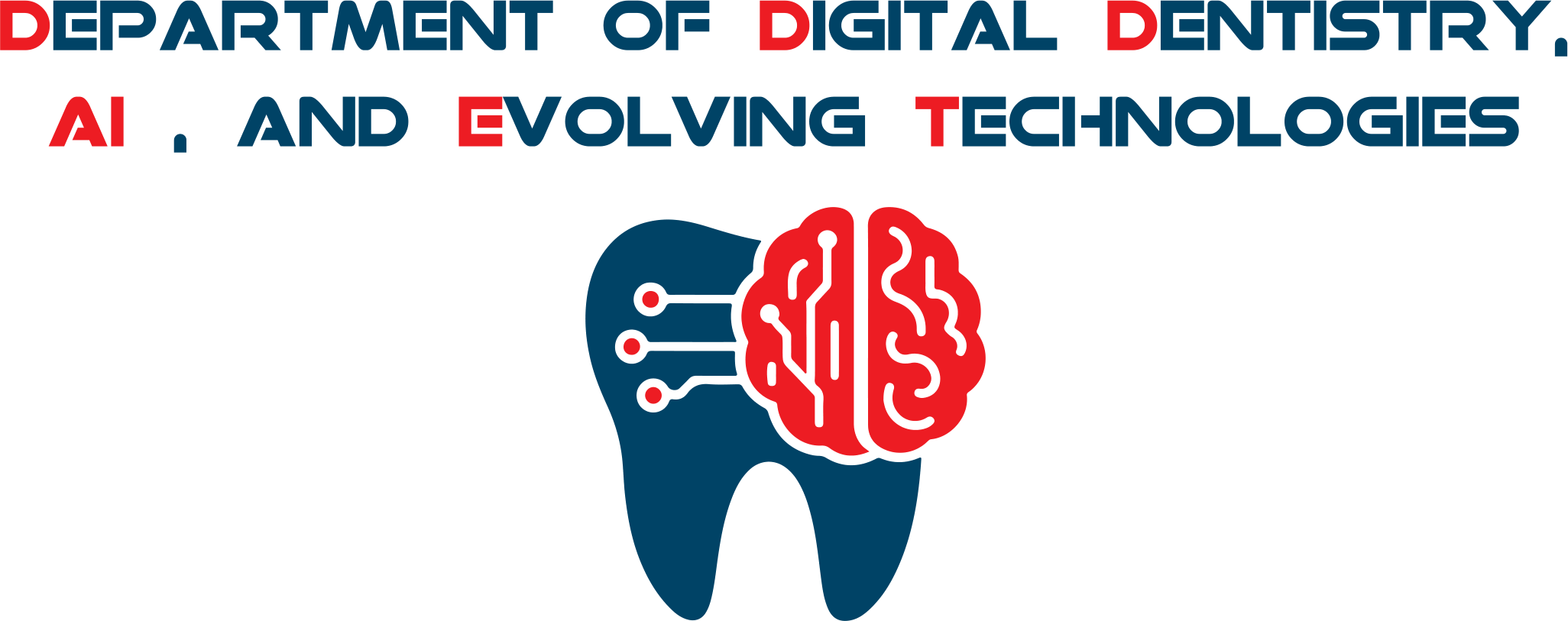 Department of Digital Dentistry, AI, and Evolving Technologies — official logo